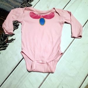 5/25 Rabbit Skins 12 mo Pink Onesie